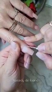 85K views · 4.5K reactions | Como hacer relleno en uñas acrilicas, paso a paso. | Yuslaidy de Ruano | Facebook