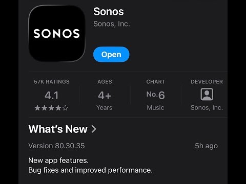 Sonos App Update - New Speaker Update 17.5 - Movie Test