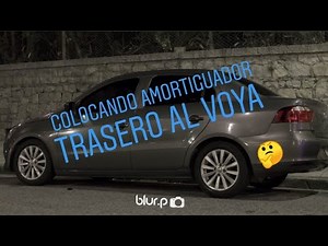 Cambio amortiguador trasero volkswagen voyage