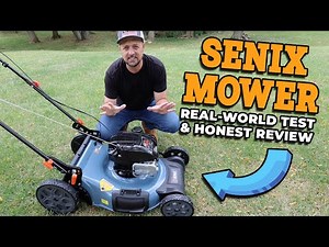SENIX 22-Inch Self-Propelled Gas Lawn Mower Review | Powerful 163cc Mower Test & Cut Quality Demo