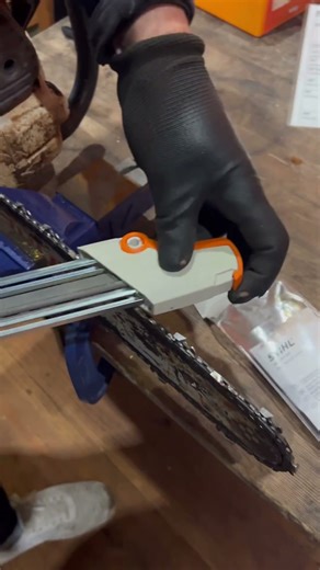 Stihl chainsaw 2:1 Easy file….does what it says…great for students to practice on…