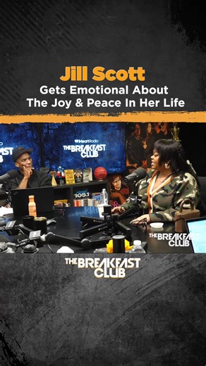 🚨 PHILLY’s own Miss Jill Scott pulled up to promote her new album 💿 'To Whom This May Concern' and recognized in real time that she has received everything she's ever asked for🥰 🥲👏 | Breakfast Club