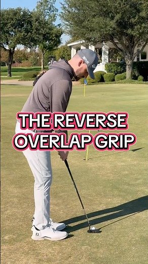THE REVERSE OVERLAP GRIP #golf #golfpro #putting