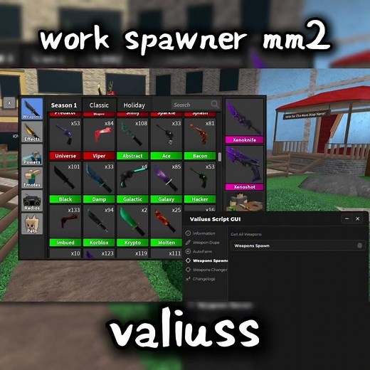 [work] spawner mm2 | script in comments! #roblox #scripting #mm2 #fullscript