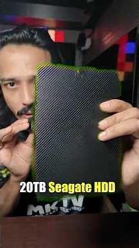 We bought Seagate 20TB in 2026!