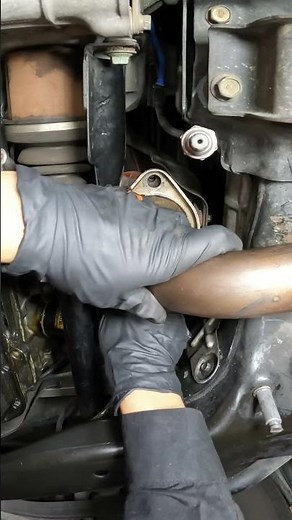 DIY Exhaust Flex Pipe Replacement! 🛠️ #shorts #diy #honda #hondaaccord
