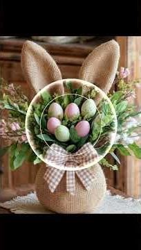 Decorate Your Easter Table with These Simple and Elegant Centerpieces#trending #eastercenterpieces