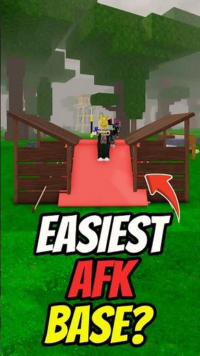 😱 I Built The EASIEST AFK Base… And It Actually WORKS?! | 99 Nights In The Forest ROBLOX | #gaming