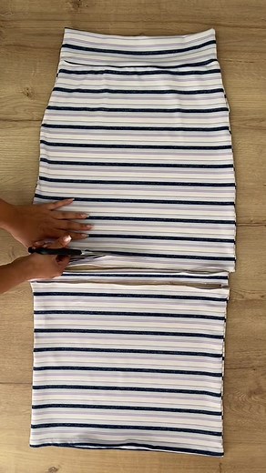 Transformar Ropa: De Falda Larga a Blusa - Tutorial