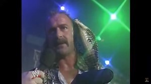 Once bitten, you are no more. #TrustMe A visit to The Funeral Parlor with my cobra in September 1991. #AEW #AEWDynamite | Jake "The Snake" Roberts