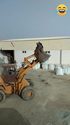 Front Loader Operation at Construction Site