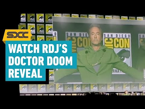 Robert Downey Jr.’s Doctor Doom Marvel Hall H Reveal | Comic Con 2024