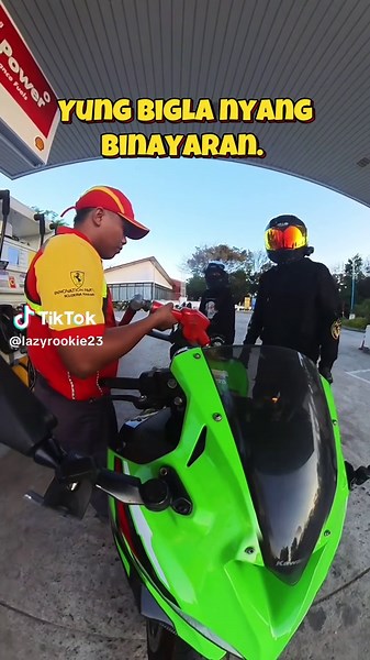 May pa surprise #motovlog #obr #backpack #zx25r #fyp #fyppppppppppppppppppppppp