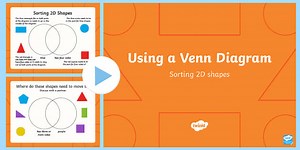 Sorting With a Venn Diagram PowerPoint