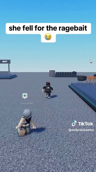 Rage Bait Trolling in Roblox Games