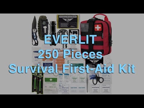 EVERLIT 250 Pieces Survival First Aid Kit | Amazon Survival First-Aid Kit