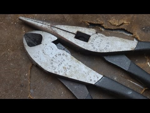 Craftsman WF USA Side Cutters & Needle Nose Pliers Review