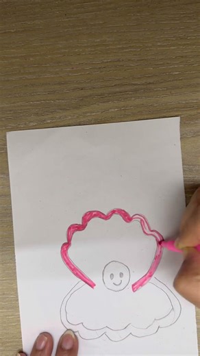 Easy seashell drawing #shorts #drawing #drawingideas #easy #satisfying