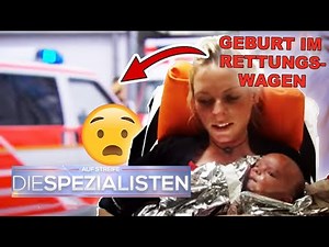 Birth in an ambulance 👶 Child is fine, mother fainted 😱😱 | The Specialists | SAT.1