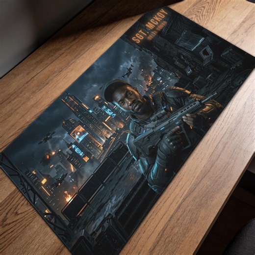 Custom Printed Large Mouse Mat, Custom Gaming mouse mat, Personalised Desk Mat, personalised Mouse mat, Gaming gifts For Him or Her