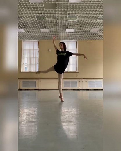 Maria Khoreva's beautiful technique - Ballet exercises 🥰 #shorts