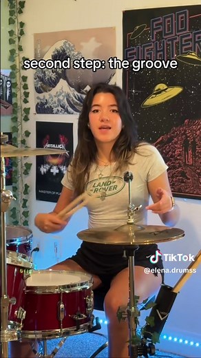 HOW TO PLAY: undone (the sweater song) by weezer 🥁 // LEVEL: BEGINNER #drum #tutorial #cover #howto #drummer #inspo #weezer #beginner #lesson #drumtab #tab #fypシ゚viral