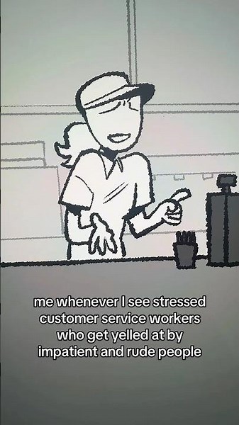 stressed customer service workers ❤️‍🩹