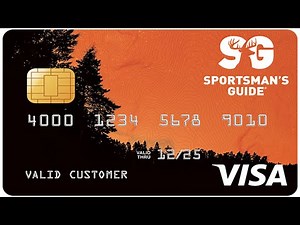 Sportsman's Guide Buyer's Club Rewards Visa