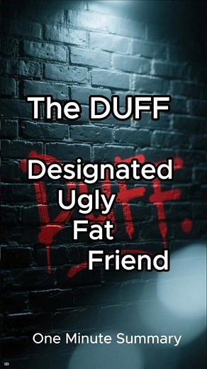 The DUFF Book Summary | Identity, Labels, and Self-Worth