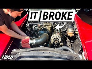 I Broke My 4.8 LS Swapped '74 Corvette and it Was My Fault