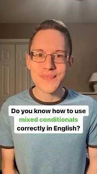 How to use mixed conditionals in English #englishgrammar #advancedenglish