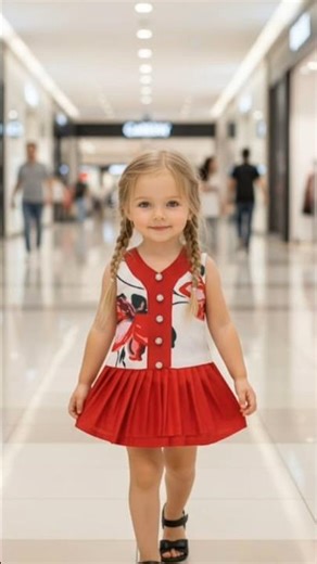 easy baby frock cutting and stitching |simple frill frock design for kids/tips and tricks #fashion