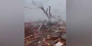 Watch: Devastating damage left behind after tornado slams East Texas town