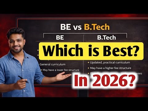 Which is Best? | BE vs B.Tech | Engineering After PUC | KCET Counselling 2026