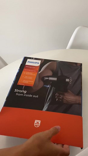 Unbox our Sports Massage Gun… #unboxing #asmr #asmrunboxing #massage #relax #sports #philips #fyp