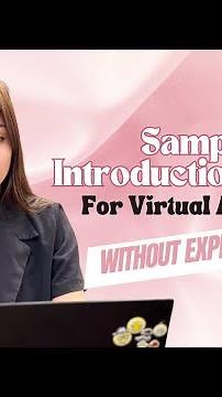 Quick Sample Introduction Video For Virtual Assistants Without Experience.