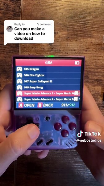 Replying to @⠀ ⠀ ⠀ ⠀ ⠀ how to download games on the miyoo mini plus #miyoominiplus #miyoomini