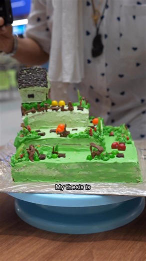 Thesis research just got sweeter 😋🍰 Earlier this week, our Graduate Research School held the Bake Your Thesis competition, challenging postgrad tauira to explain their research in cake form! There were some seriously creative entries. Shoutout to people's choice winner Kristina, runner-up Michelle, and overall winner Lucy! 🎉 | University of Otago