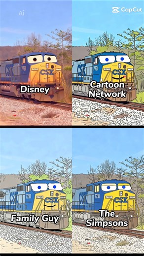 CSX #7731 in 4 different TV shows