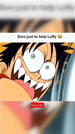 When Zoro Tries to Help Luffy 💀 | #onepiece