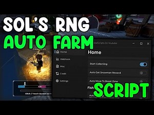 [🎁NEW] Sol's RNG OP Script Auto Farm, Auto Fish & MORE - Roblox 2026
