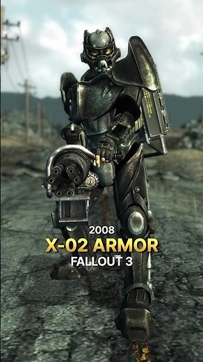 X-02 Power Armor | Fallout 3 to Fallout 76 (2008-2026) Evolution