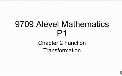 AS P1 math | function and transformation