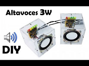 Como hacer un mini amplificador de sonido de 3W