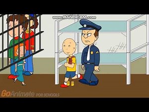 Rosie Gets Caillou Arrested Gets Grounded and Caillou Gets Rosie Back Gets Ungrounded