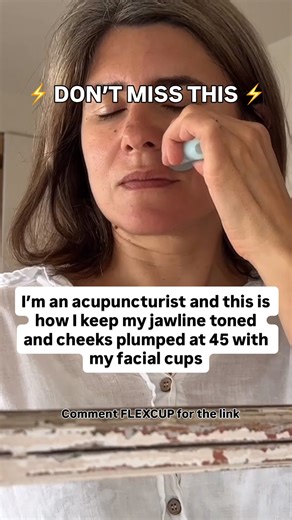 29K views · 122 reactions | Facial cupping gently lifts the skin with suction, boosting blood flow and stimulating collagen. The extra circulation plumps the cheeks, softens tension in the jaw, and drains fluid under the chin. With regular practice, your jawline looks more toned and defined — all in just a few minutes with the cups. Free online tutorials are included with the Facial Cupping Starter Kit. | The Facial Cupping Expert | Facebook