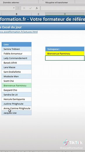 Comment faire un tirage aléatoire sur Excel facilement ?