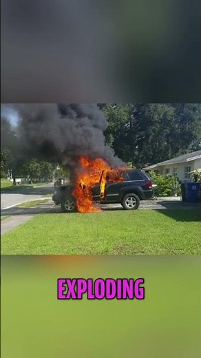 Exploding Phones: Lithium-Ion Battery Fire Dangers! #shorts