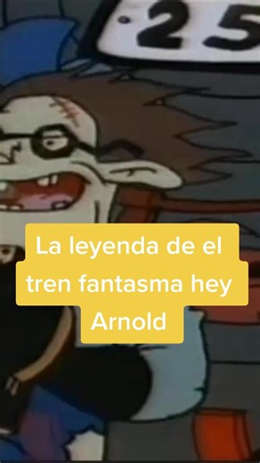 La leyenda del tren fantasma en Hey Arnold