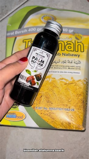 @Defita Julia Cutterzz on Instagram: "bissmillah allahumma baarik🤲🏻 beberapa hari perut bermasalah mual mual n bad mood 🥴pas banget lewat video kadam sidik bikin talbinah n penasaran juga pas liat ada discount aku buru buru co guys harga normal 40ribu talbinah nya aja belum plam sugar n ongkir nya lagi alhamdulillah rejeki aku dapat harga miring 🥰 bissmillah semoga sehat sehat diriku aamin dan buat yang baca juga semoga sehat selalu selamat pagi 🌷 #talbinah #foodie #sunnah #followforfollowb